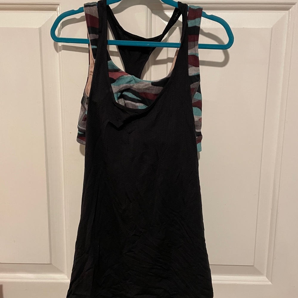 Lululemon built in bra tank top